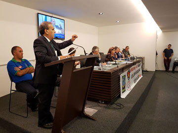 Com clima tenso, audiência do ISS portuário termina sem conclusões