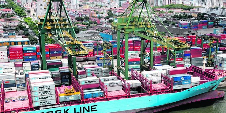 Porto de Santos prevê fluxo de 178 mi de toneladas em 2029