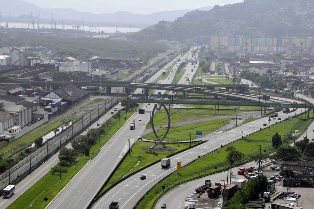 Obras de remodelação da entrada de Santos começa na segunda-feira