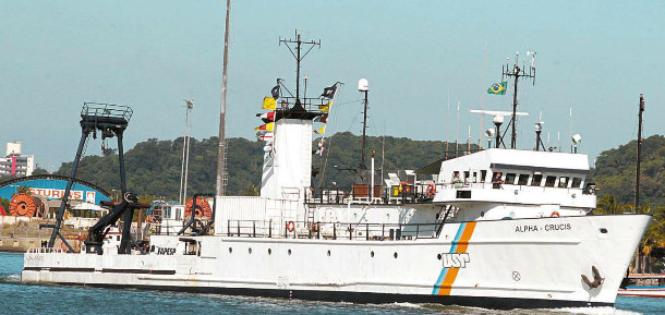 USP prepara nova expedição científica com navio de pesquisa