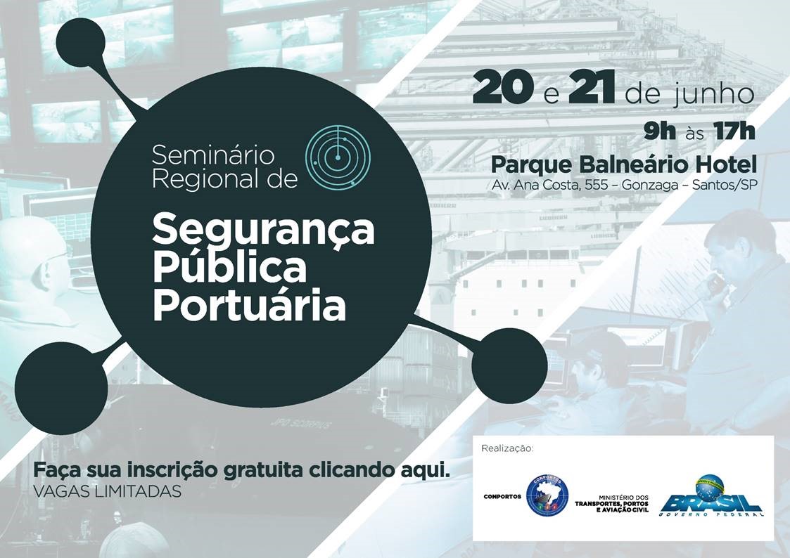 Seminário debaterá segurança no cais