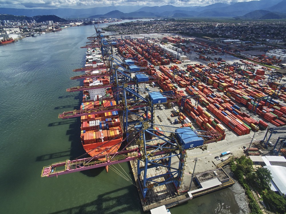 Porto de Santos mantém liderança em ranking com 25 milhões de t movimentadas no 1º trimestre