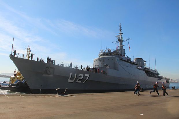 Navio-escola Brasil abre para visitação pública no domingo