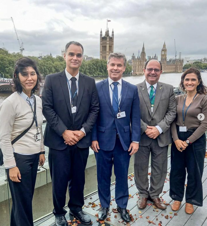 Comitiva da ANTAQ participa de sessão, na IMO, para discutir a redução da emissão de carbono e a descarbonização do setor portuário