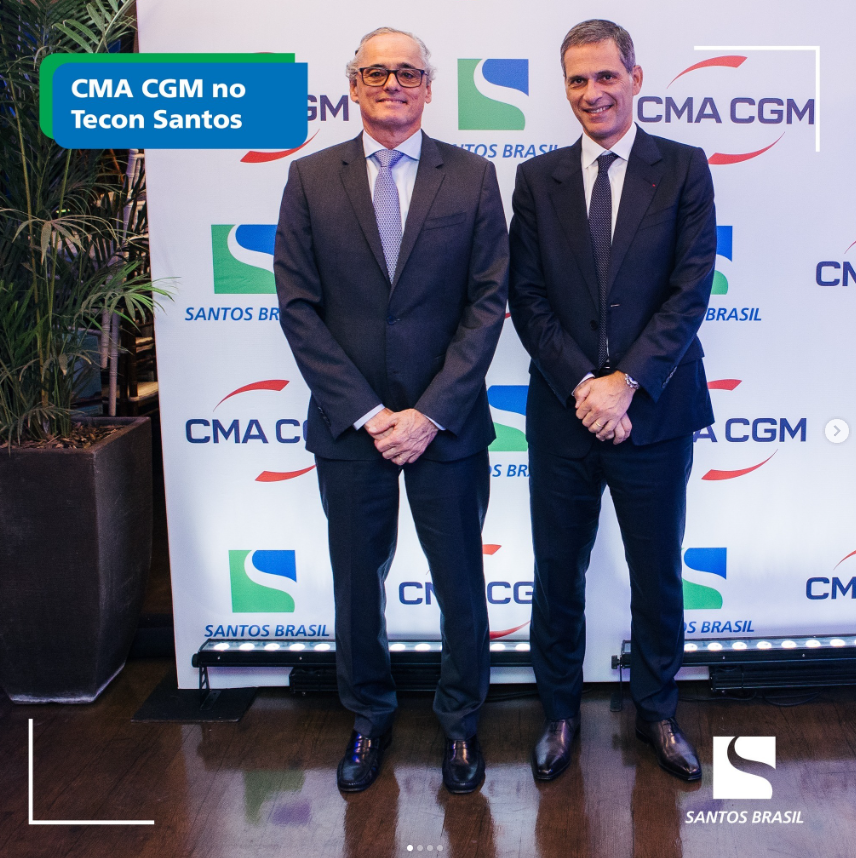 CMA CGM adquire a maioria do capital social da Santos Brasil