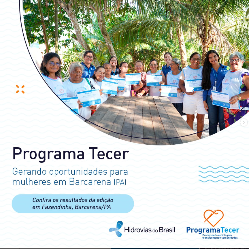Hidrovias do Brasil encerra 1º edição do programa de capacitação feminina 
