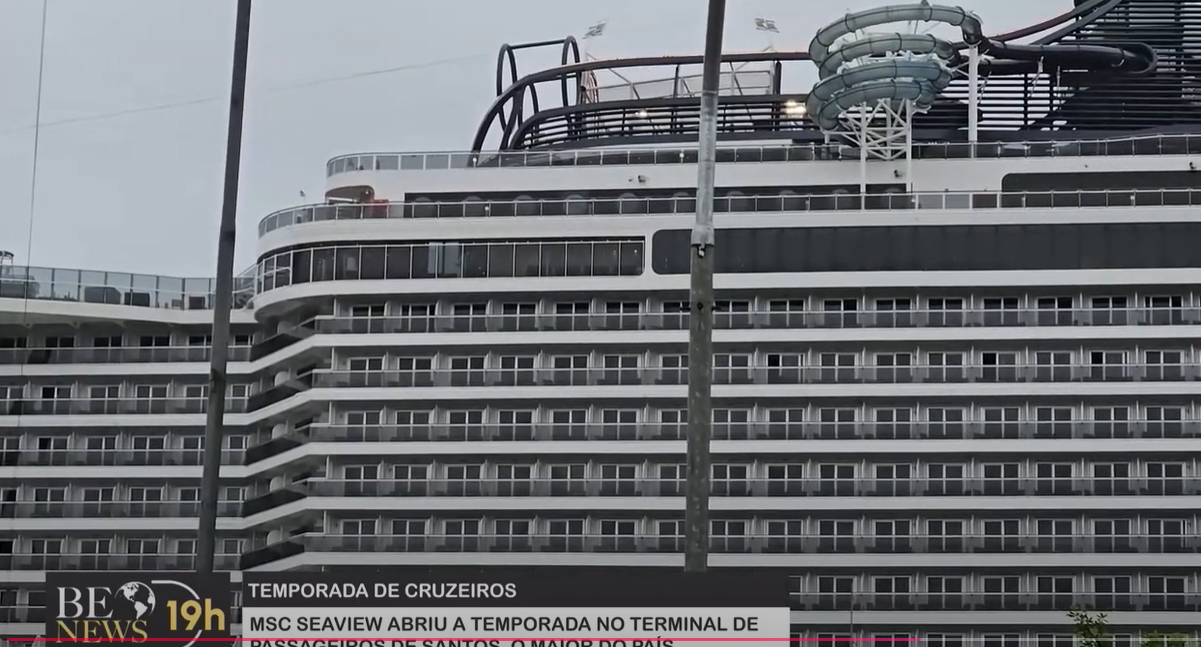 Começa temporada de cruzeiros no porto de Santos 