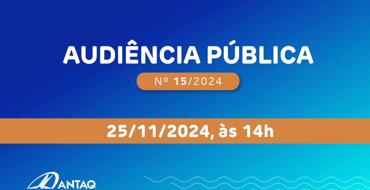 ANTAQ realiza audiência pública sobre critérios para o fornecimento de serviços em instalações portuárias