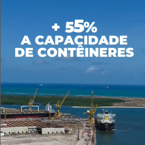 Governo Federal lança a pedra fundamental da APM Terminais, com investimentos de R$ 1,6 bilhão