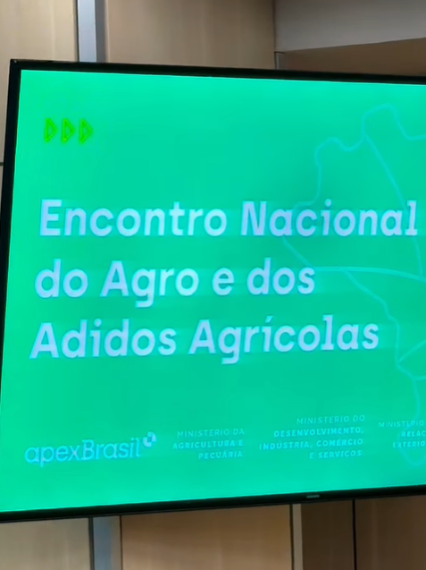 Mapa e ApexBrasil destacam a força do agro brasileiro no mundo em encontro nacional de adidos agrícolas