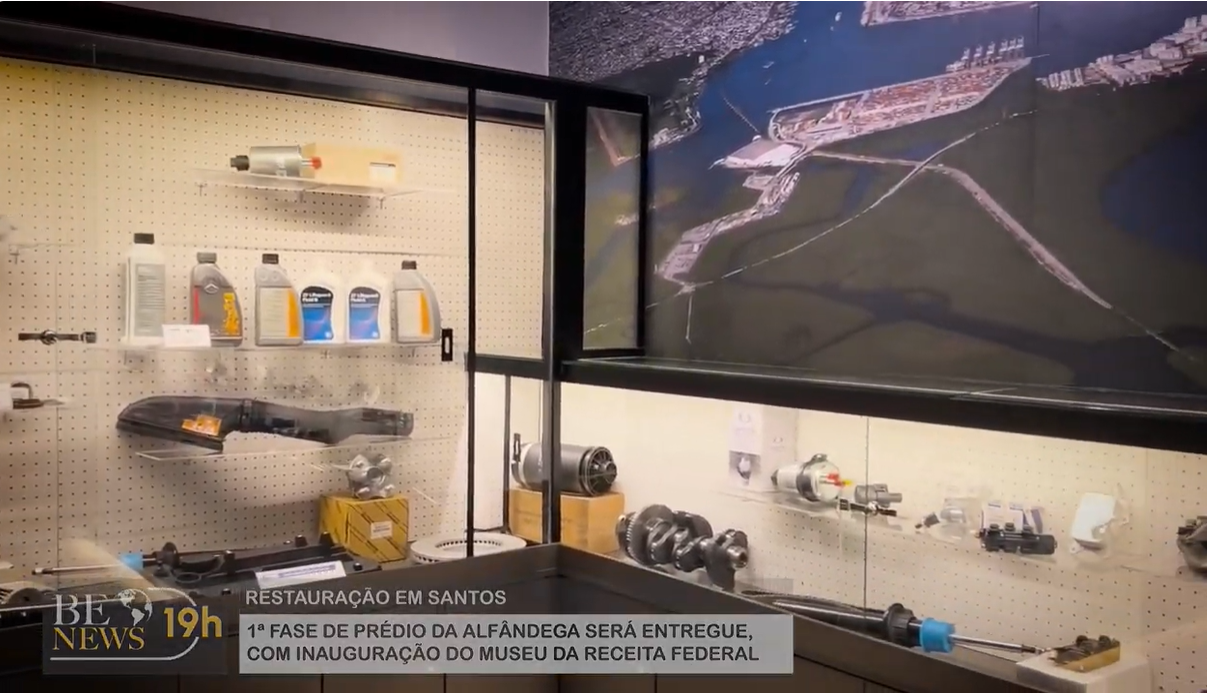 Museu da Alfândega é inaugurado em Santos