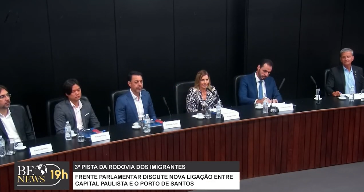 Parlamentares discutem 3ª pista da Rodovia Imigrantes