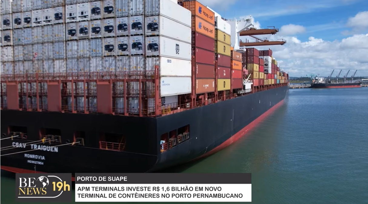 Maersk vai investir R$ 1,6 bi em Suape