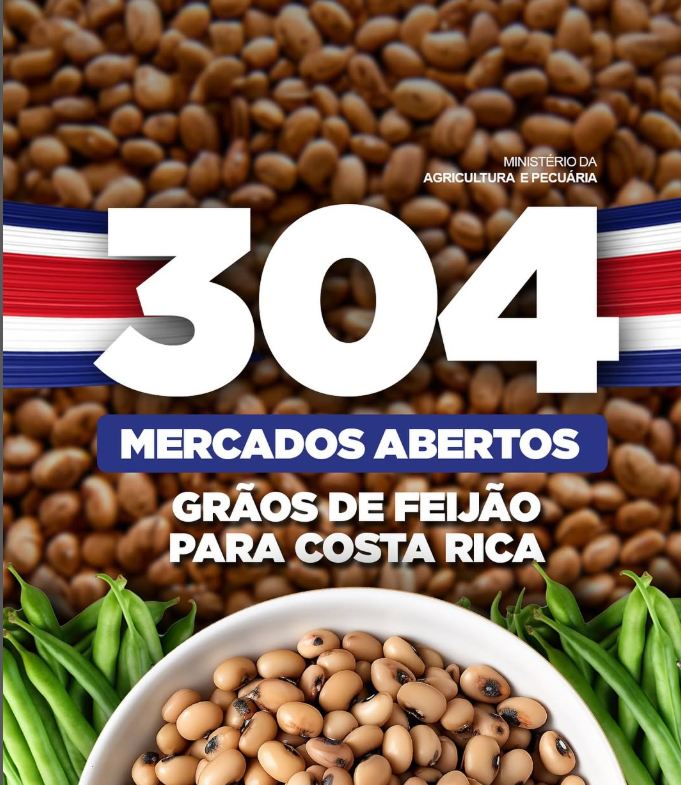 Abertura de mercado agropecuário para o Brasil na Costa Rica
