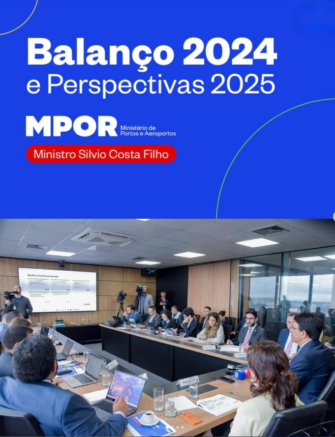Ministério de Portos e Aeroportos anuncia recordes históricos e R$ 50 bilhões em investimentos até 2026