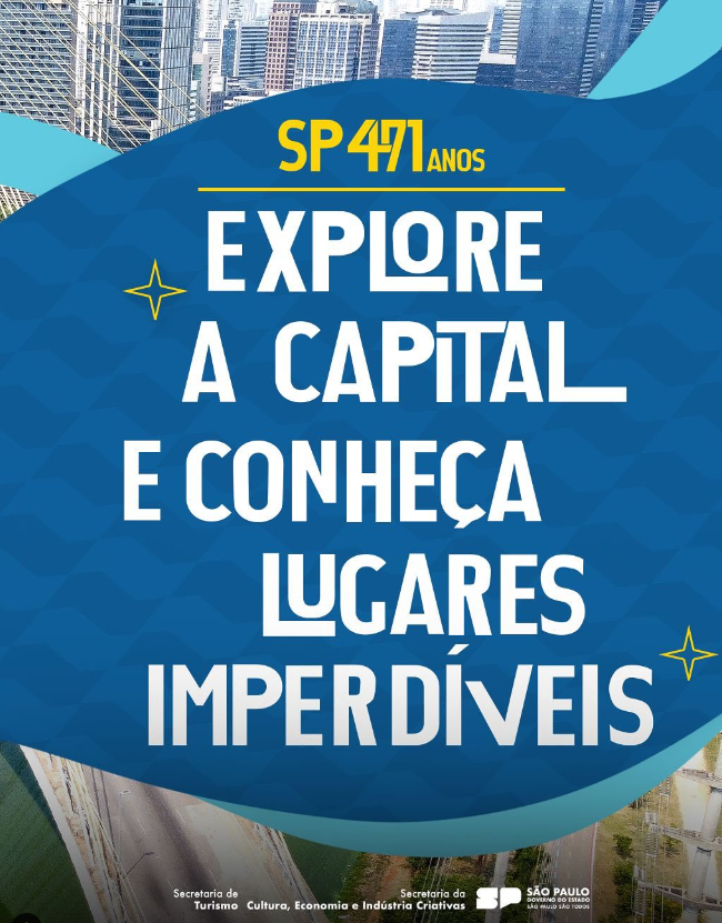 Aniversário de São Paulo: conheça 25 lugares para visitar na capital