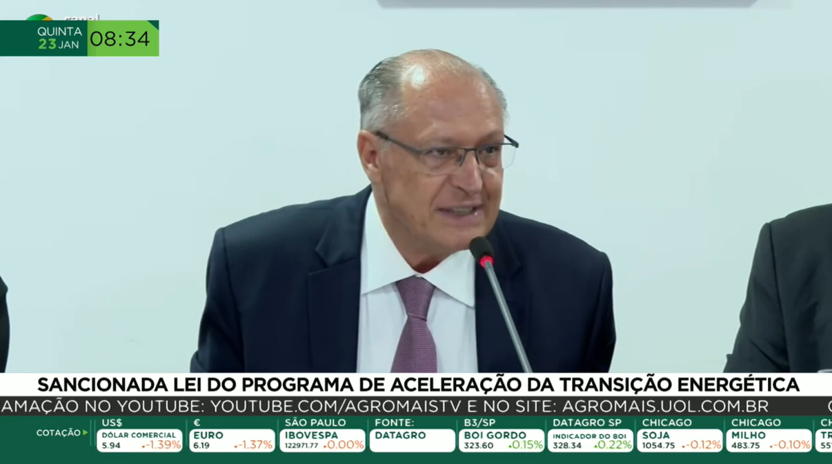 Programa de transição energética é sancionado pelo governo