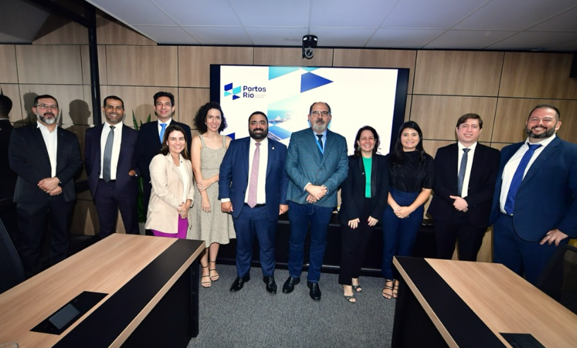 PortosRio apresenta resultados históricos ao Ministério de Portos e Aeroportos