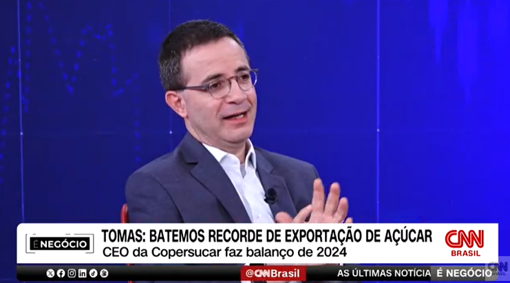 É NEGÓCIO, com Tomas Manzano, CEO Copersucar