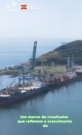 Porto de Imbituba começa 2025 com resultados positivos