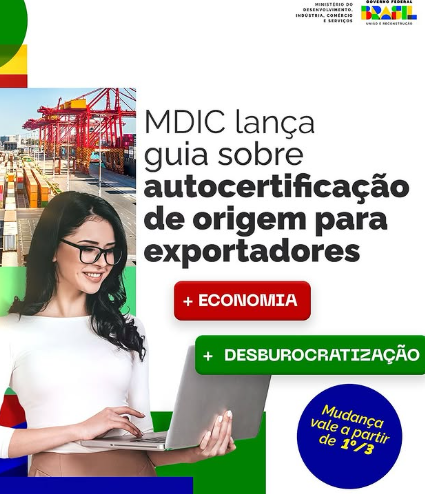 MDIC lança Guia para orientar exportador a emitir autocertificação de origem