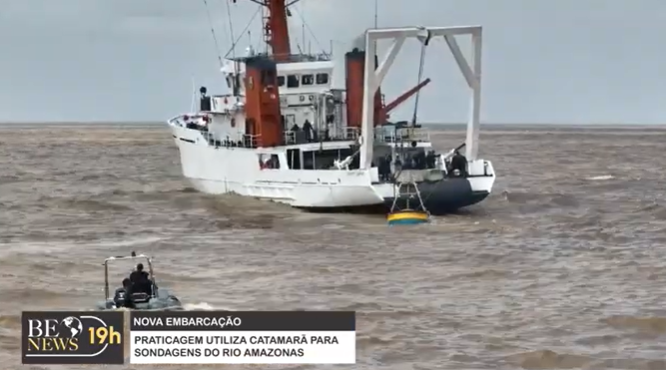 Praticagem terá embarcação para sondagem no Rio Amazonas 